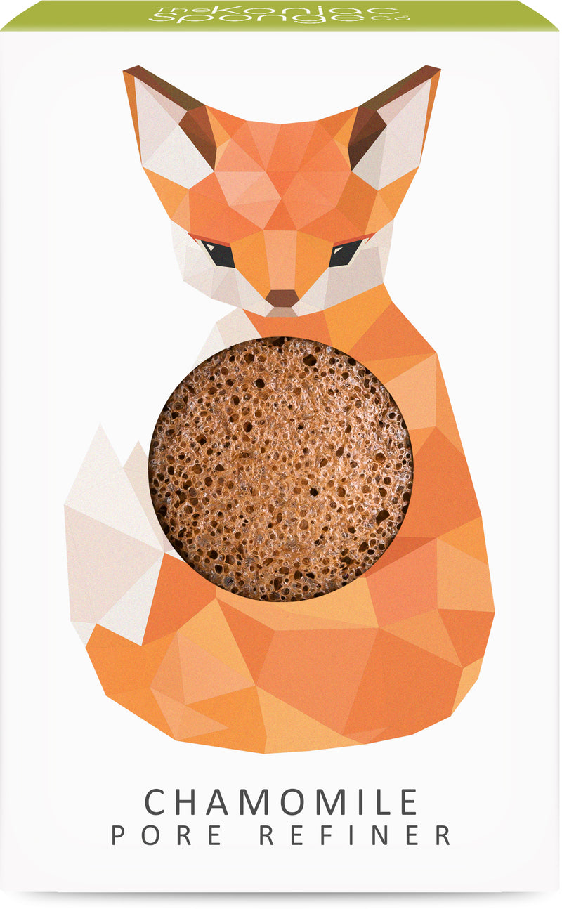 Konjac Mini Fox Pore Refiner - Chamomile