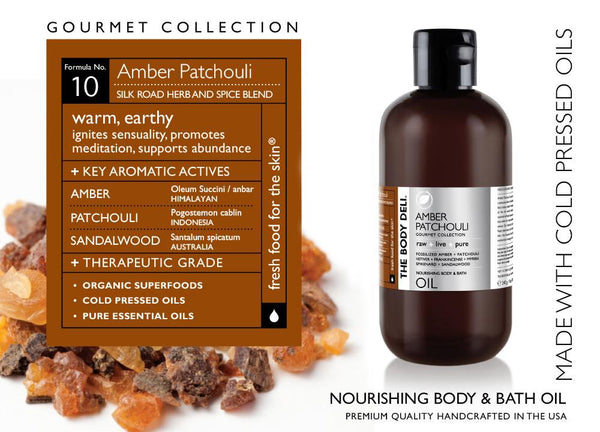 Amber Patchouli Gourmet Body and Bath Oil