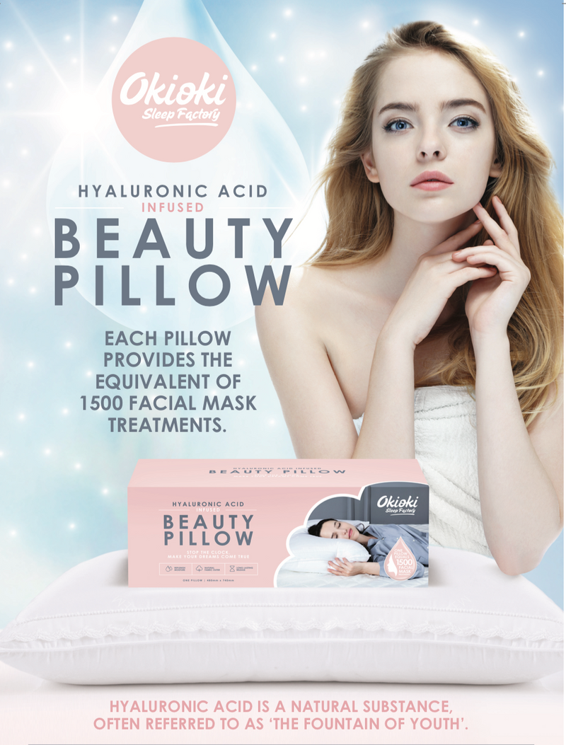 Okioki Hyaluronic Acid Infused Pillows Cotton