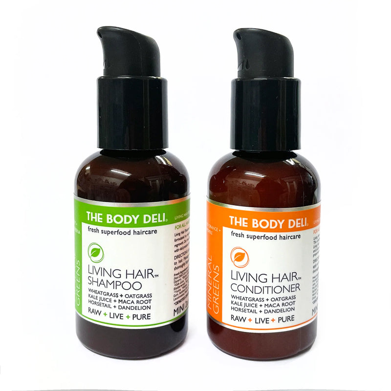 Living Hair Sprouted Greens Shampoo and Conditioner Duo